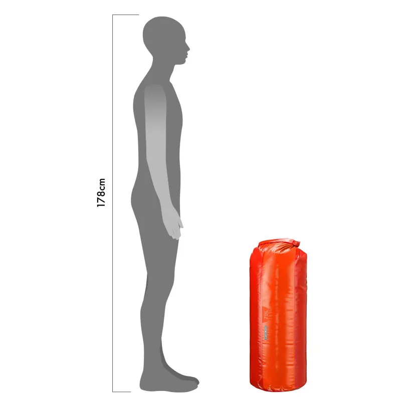 Ortlieb Medium Weight Dry-Bag 79L - Red-1